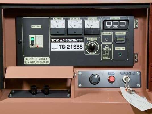 Дизельный генератор TOYO TG-21SBS - миниатюра 2