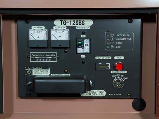 Дизельный генератор TOYO TG-12SBS - миниатюра 2
