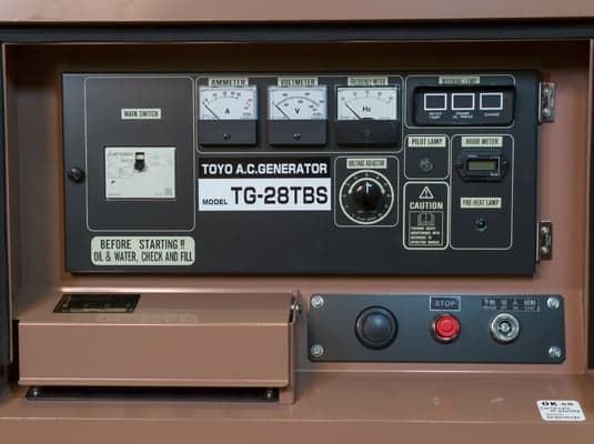 Дизельный генератор TOYO TG-28TBS - миниатюра 2