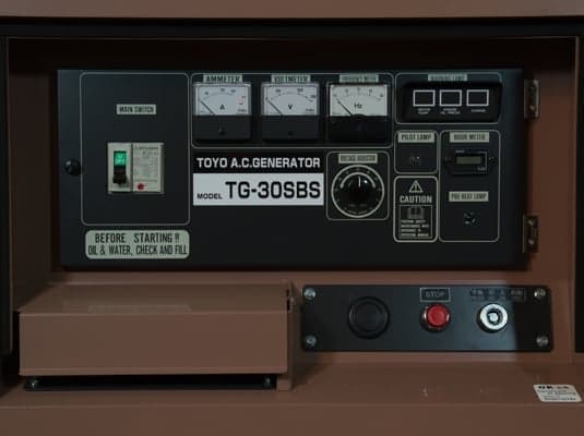 Дизельный генератор TOYO TG-30SBS - миниатюра 2