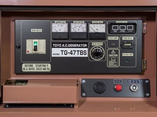 Дизельный генератор TOYO TG-47TBS - миниатюра 2